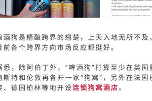 快訊丨釀酒狗在歐洲推出“狗窩”